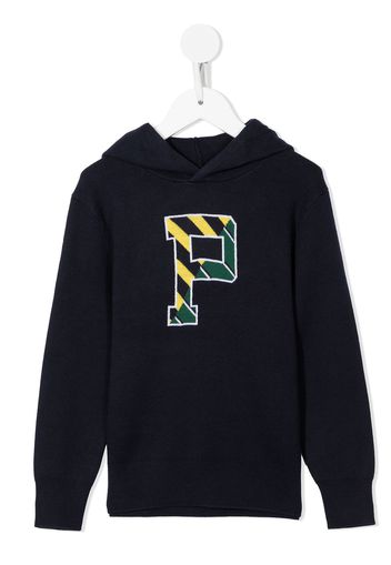 Ralph Lauren Kids Sweatshirt mit Logo-Print - Blau