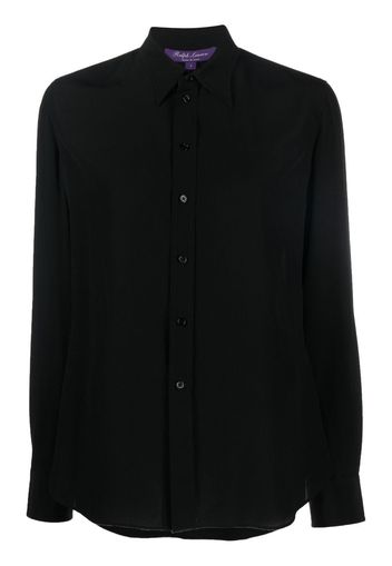 Ralph Lauren Collection front button-fastening shirt - Schwarz