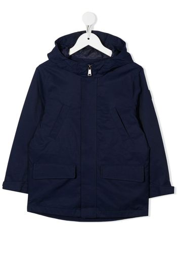 Ralph Lauren Kids hooded windbreaker jacket - Blau