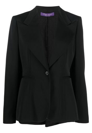 Ralph Lauren Collection Schmaler Blazer - Schwarz