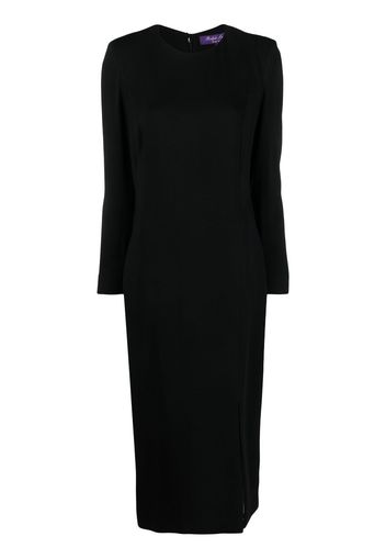 Ralph Lauren Collection Zinna long-sleeved maxi dress - Schwarz