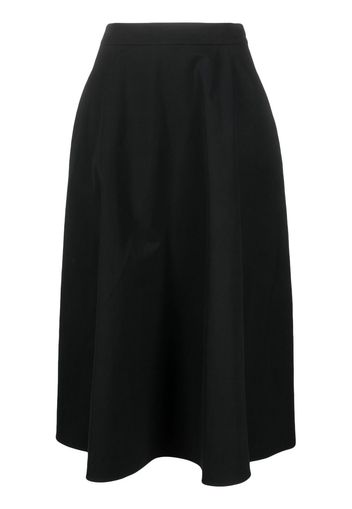 Ralph Lauren Collection Erica A-line midi skirt - Schwarz