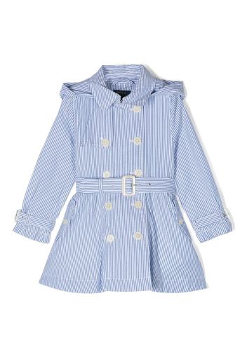 Ralph Lauren Kids belted trench coat - Blau