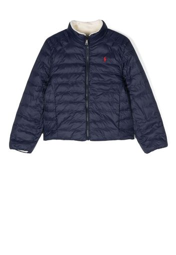 Ralph Lauren Kids reversible padded jacket - Weiß