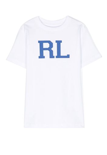 Ralph Lauren Kids logo-print cotton T-shirt - Weiß