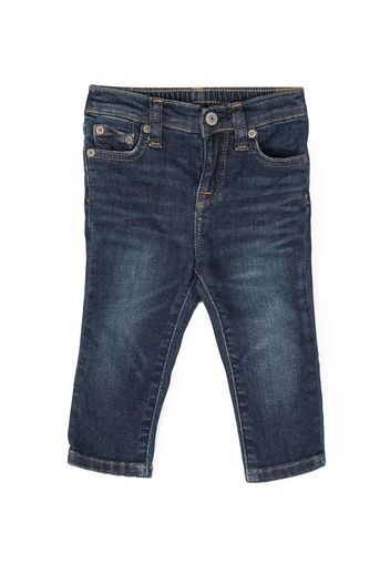 Ralph Lauren Kids slim-cut denim jeans - Blau