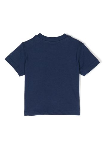 Ralph Lauren Kids Preppy Bear-print T-shirt - Blau