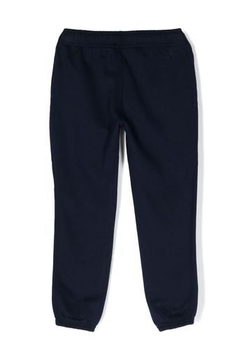 Ralph Lauren Kids Jogginghose mit Logo-Stickerei - Blau