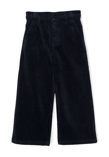 Ralph Lauren Kids stretch-cotton corduroy trousers - Blau