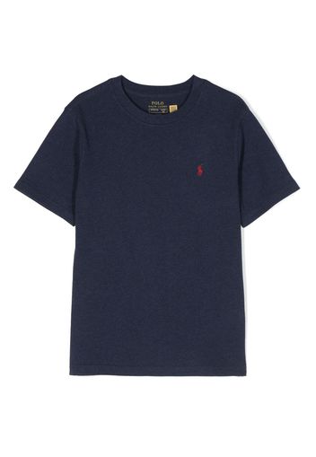 Ralph Lauren Kids Polo Pony cotton T-shirt - Blau