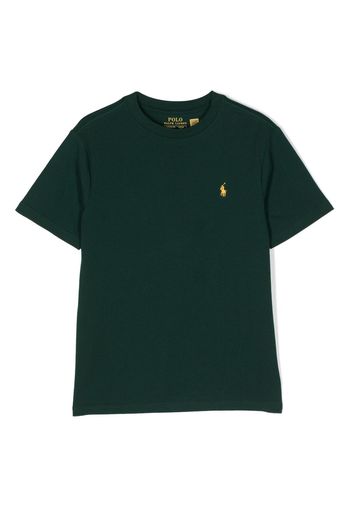 Ralph Lauren Kids Polo Pony cotton T-shirt - Grün