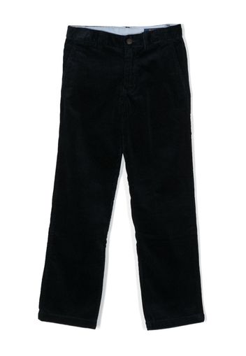 Ralph Lauren Kids Polo Pony corduroy trousers - Blau