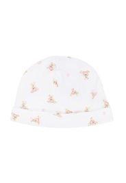 Ralph Lauren Kids Beanie mit Stickerei - Weiß