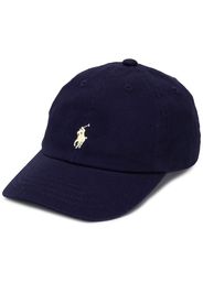 Ralph Lauren Kids Baseballkappe mit Logo-Stickerei - Blau