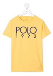 Ralph Lauren Kids '1992' T-Shirt - Gelb