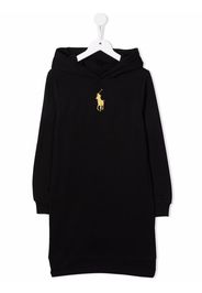 Ralph Lauren Kids logo embroidered dress - Schwarz