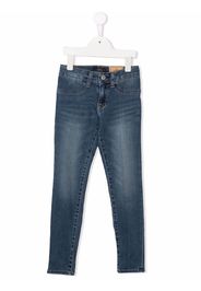 Ralph Lauren Kids Halbhohe Skinny-Jeans - Blau