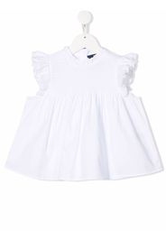 Ralph Lauren Kids ruffle-trimmed blouse - Weiß