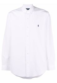 Ralph Lauren Polo Pony-embroidered long-sleeve shirt - Weiß