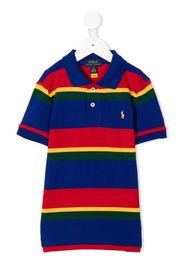 Ralph Lauren Kids striped polo shirt - Mehrfarbig