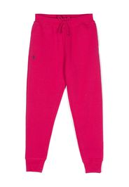 Ralph Lauren Kids Polo Pony motif track pants - Rosa