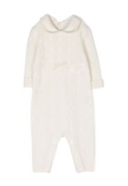Ralph Lauren Kids knitted cashmere babygrow - Weiß