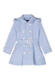 Ralph Lauren Kids belted trench coat - Blau