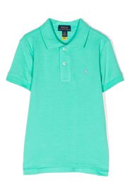 Ralph Lauren Kids logo-embroidered polo shirt - Grün