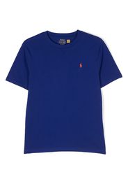 Ralph Lauren Kids Polo Pony cotton T-shirt - Blau