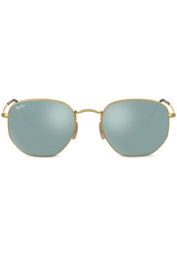 Ray-Ban Eckige Sonnenbrille - Silber