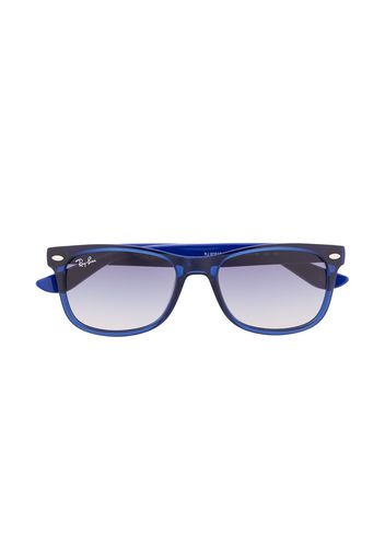 RAY-BAN JUNIOR Sonnenbrille mit eckigem Gestell - Blau