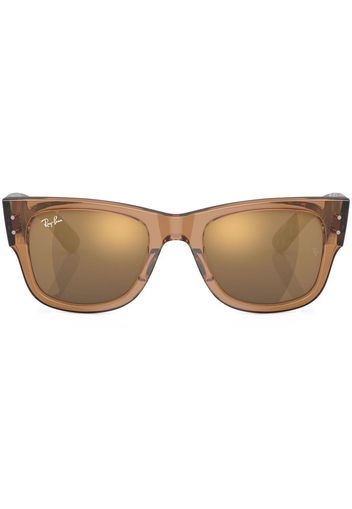 Ray-Ban wayfarer-frame sunglasses - Braun