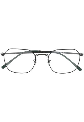 Ray-Ban Jim round-frame glasses - Schwarz