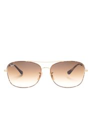 Ray-Ban Sonnenbrille mit eckigem Gestell - Braun