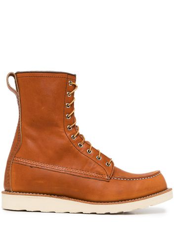 Red Wing Shoes ankle lace-up fastening boots - Braun