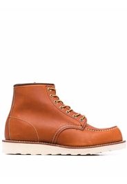 Red Wing Shoes lace-up leather boots - Braun