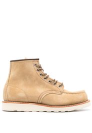 Red Wing Shoes round-toe suede ankle boots - Nude