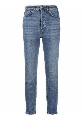 RE/DONE Skinny-Jeans - Blau