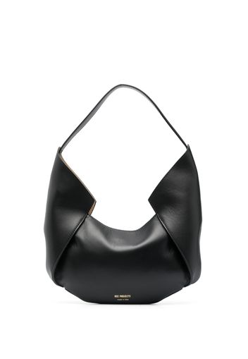 REE PROJECTS leather shoulder bag - Schwarz