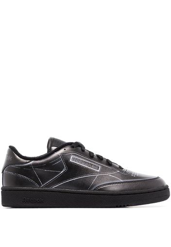 Reebok x Margiela Club C Trompe L'œil Sneakers - Schwarz