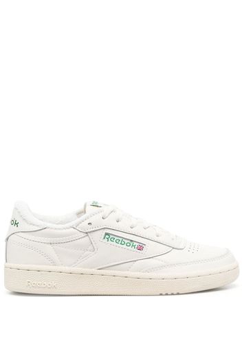 Reebok logo-print low-top sneakers - Weiß