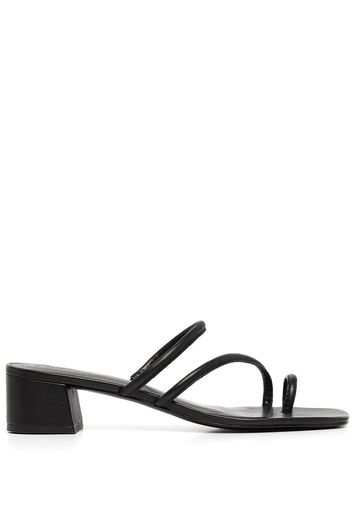 Reformation Zehenfreie Sandalen - Schwarz