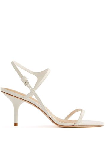 Reformation Genni leather sandals - Weiß