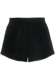 Reformation Mila linen shorts - Schwarz