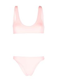 Reina Olga Coolio scoop-neck bikini set - Rosa