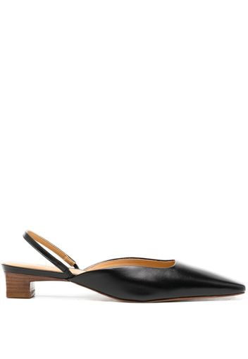 Rejina Pyo square-toe 30mm mules - Schwarz