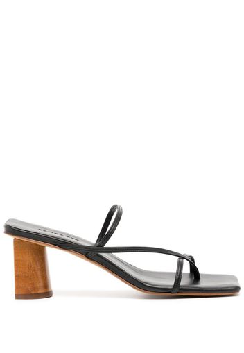 Rejina Pyo Harley 65mm open-toe sandals - Schwarz