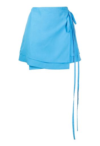 Rejina Pyo Freja wrap skirt - Blau