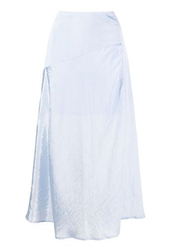 Rejina Pyo Ria satin midi skirt - Blau