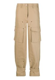 REMAIN canvas cargo trousers - Nude